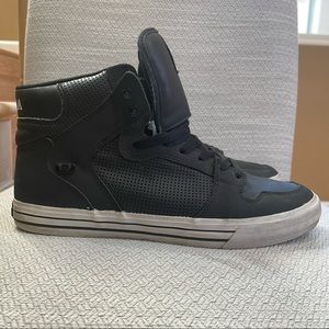 Supra Vaider Black White Mens Casual Sneakers 10.5